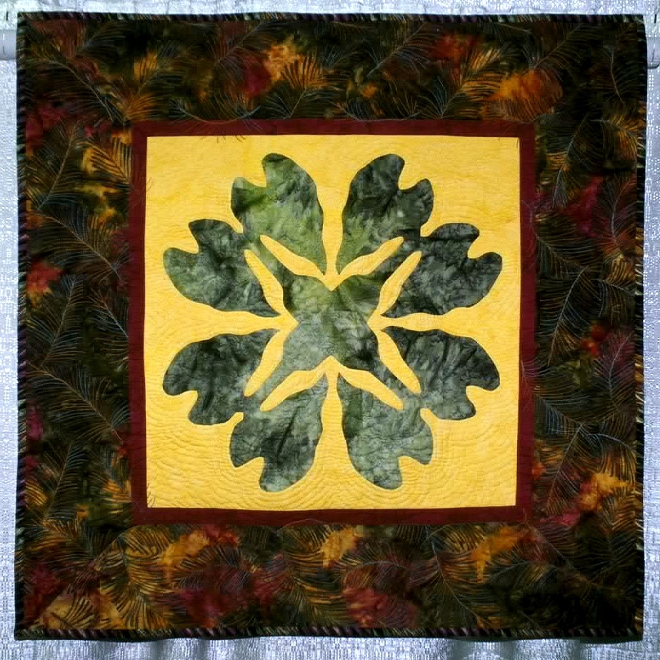 'Taro Leaf I' by Rebecca Salinger