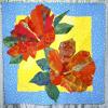 'The Hibiscus Quilt' by Laurie Evans