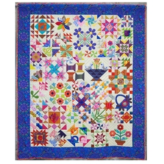 100-002: Kaffe Fassett Sampler by Lisa Walker