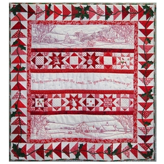 1200-003: Winter's Christmas Quilt by Janis Keene