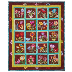 300-009: My Whimsical Quilt Garden by Kenna Gene Dees